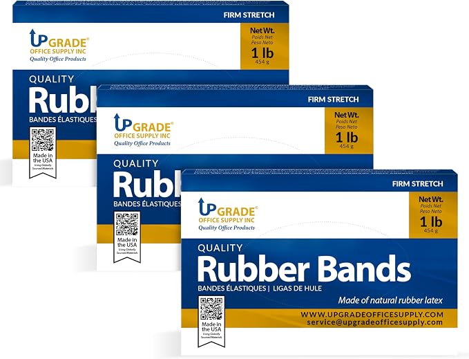 Upgrade Rubber Bands Size 64, 1 lb Boxes
