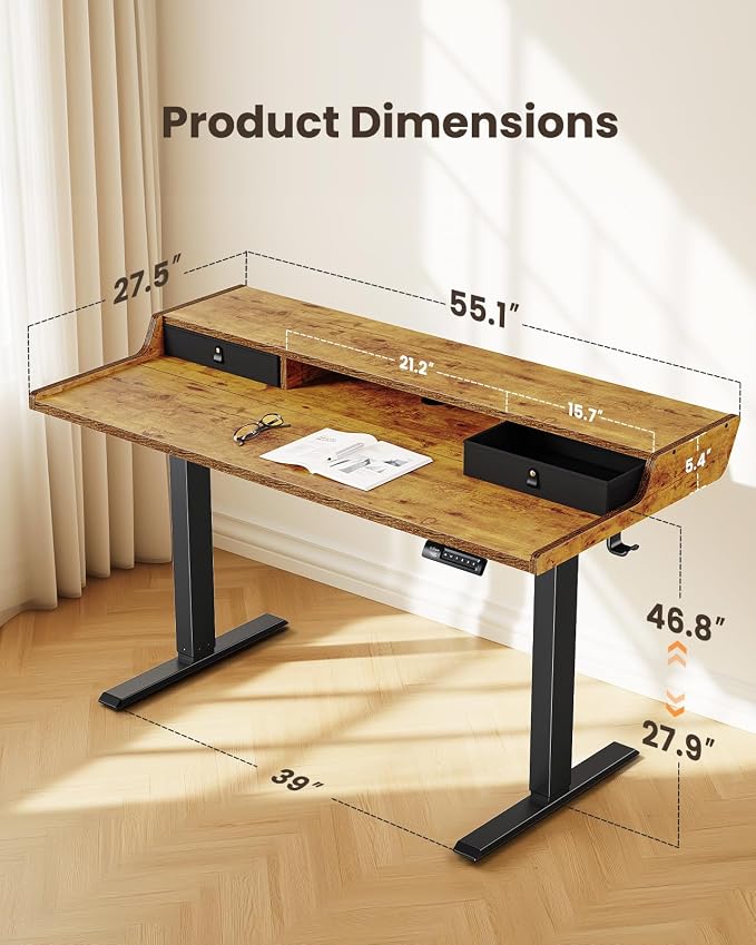 ErGear Electric Standing Desk — view 2