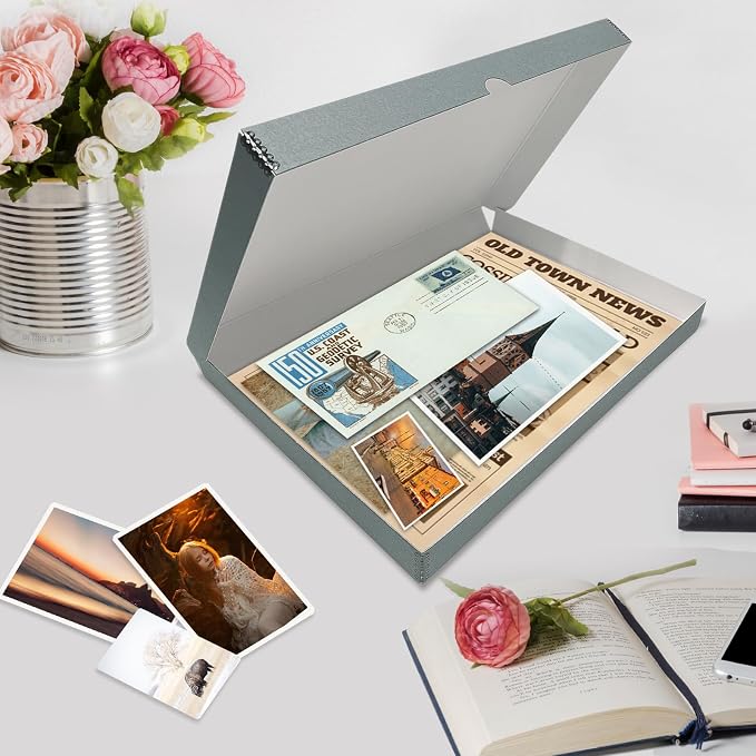 Lineco Folio Storage Box, Clamshell Design — view 7