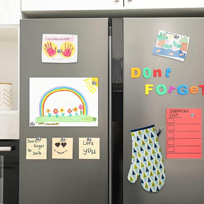 LOVIMAG Fridge Magnets 40Pcs Refrigerator Whiteboard Small Strong Magnet — view 7