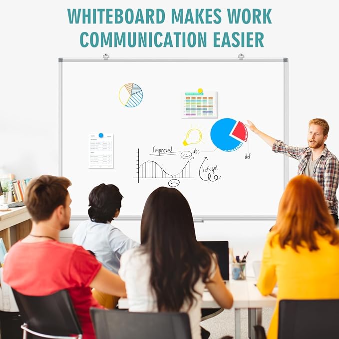 Large Whiteboard Dry Erase Board — view 7