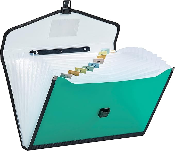Leagl Size 13-Pockets Expanding File Folder — view 2