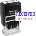 MaxMark Self-Inking Rubber Date Office Stamp