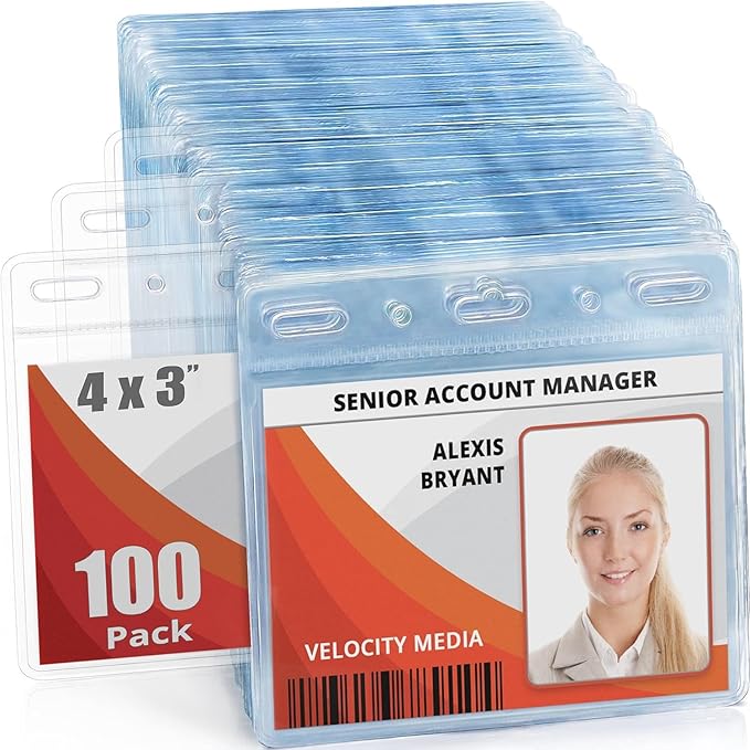 Mifflin-USA Horizontal No Zip Card Protector