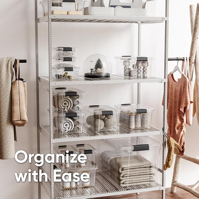 Superio Clear Storage Bins — view 6