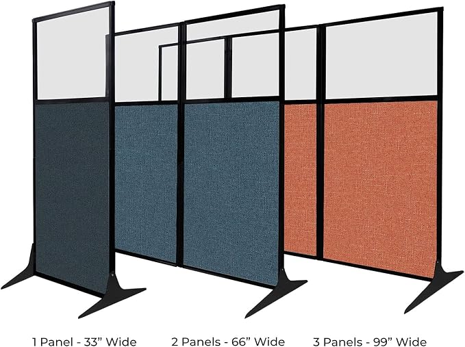 Versare Workstation Partition | Portable Wall Divider | Modern Office Cubicle | — view 3