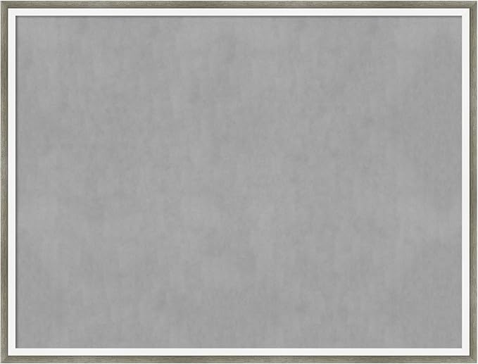 Amanti Art Silver Framed Magnetic Board 19x25 Medium Vision Board