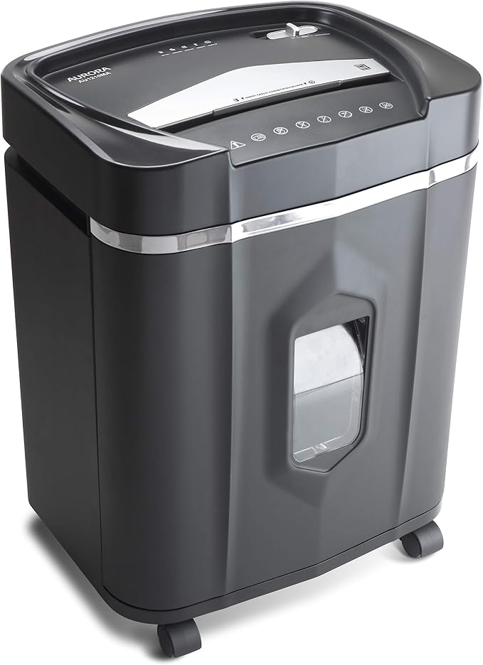 Aurora AU1210MA Professional Grade High Security 12-Sheet Micro-Cut Paper/CD — view 7
