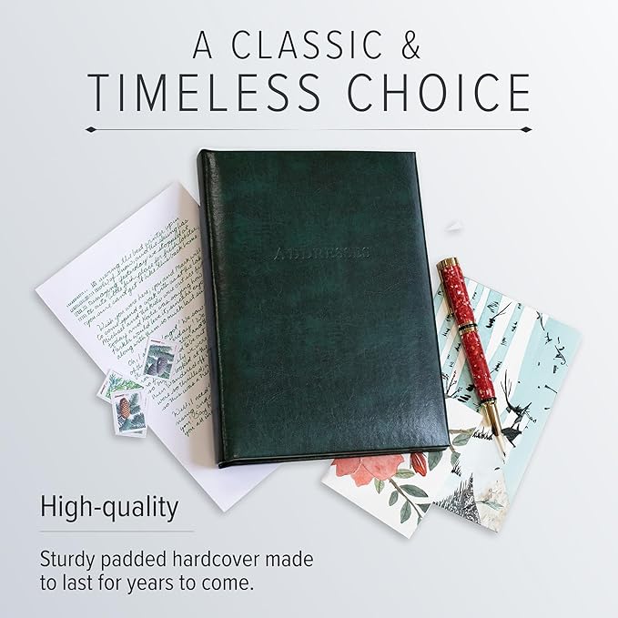 Gallery Leather Large Address Book — view 4