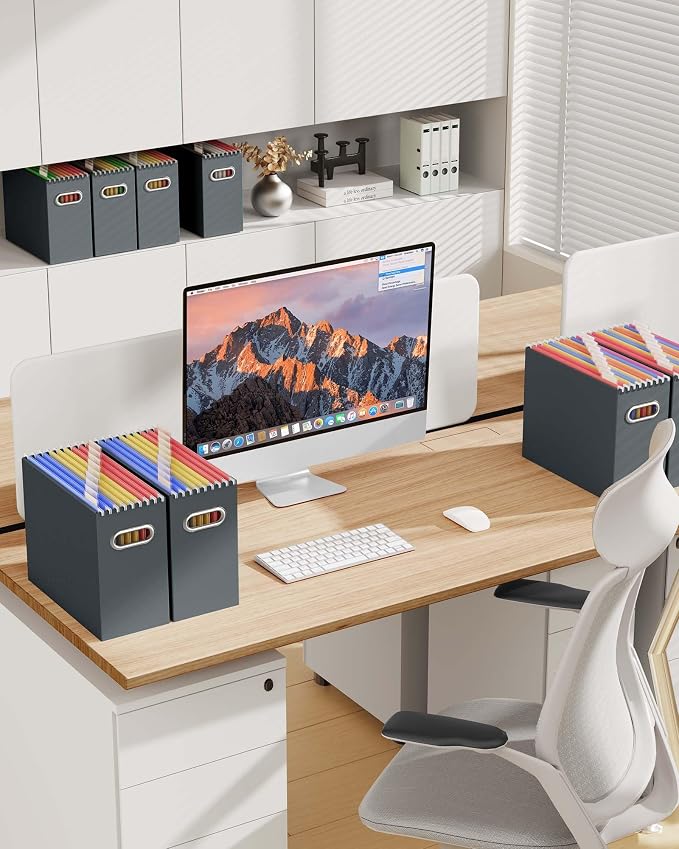 Oterri Cardboard File Organizer Box — view 3