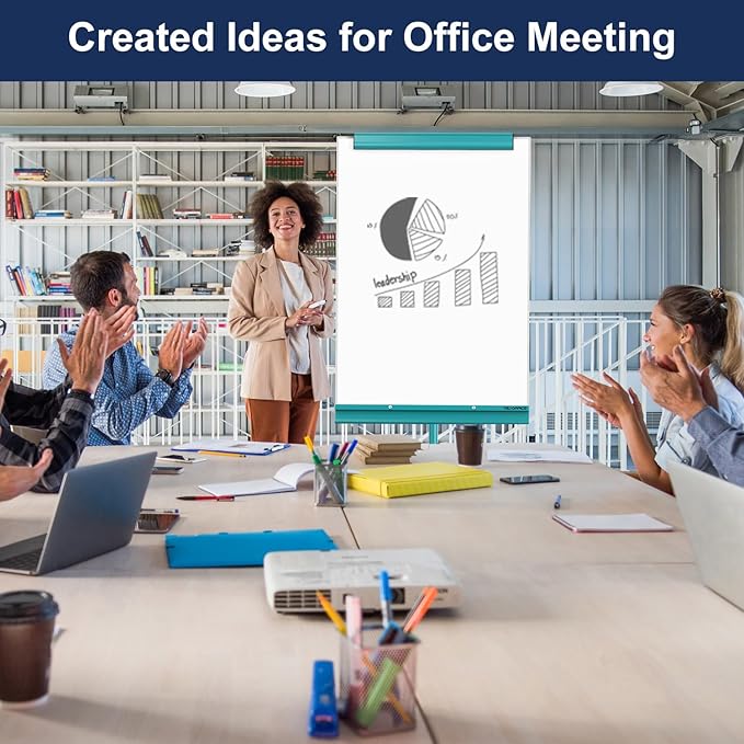 TSJ OFFICE Rolling Whiteboard Standing — view 8