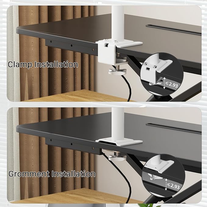 JOY worker Standing Desk Converter, Desktop Workstation Riser — view 8