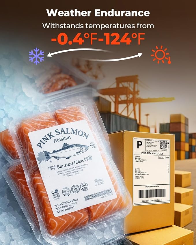 MUNBYN 4"x6" Direct Thermal Shipping Labels, Durable Waterproof, Scratch-Proof — view 6