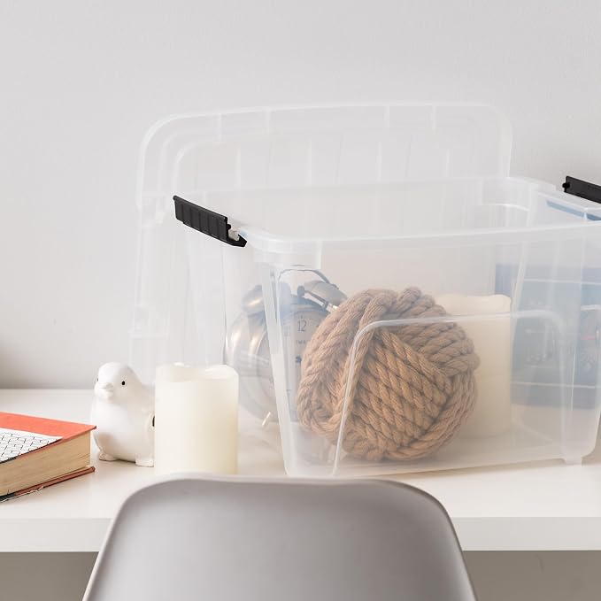 IRIS USA 19 QT Plastic Storage Box — view 9