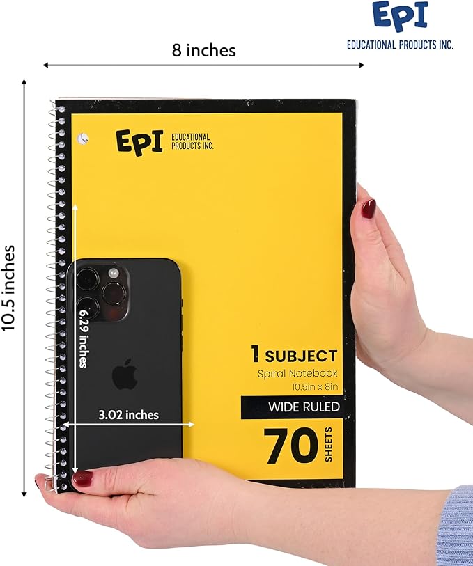 EPI Spiral Notebook | Wide — view 3