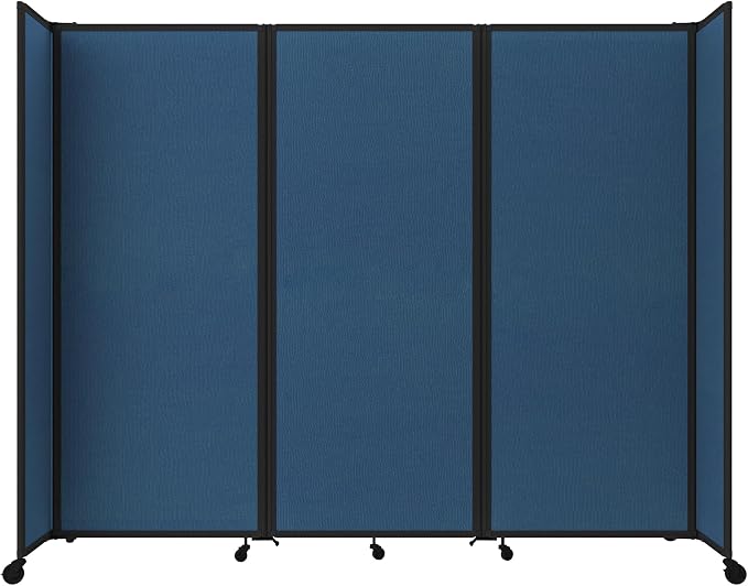 Versare Room Divider 360 Portable Wall Partition | Folding Panels | Large