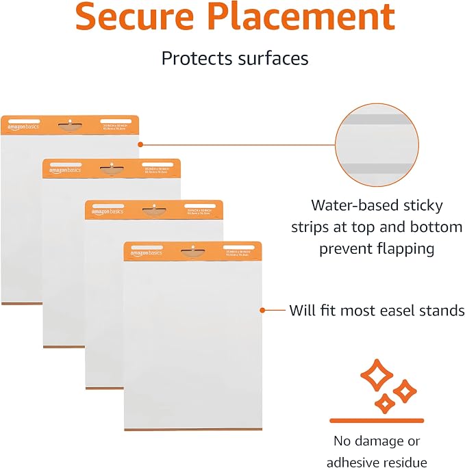 Amazon Basics Sticky Easel Pads — view 3