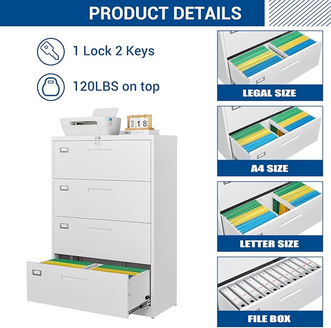 Fesbos Lateral File Cabinet — view 5