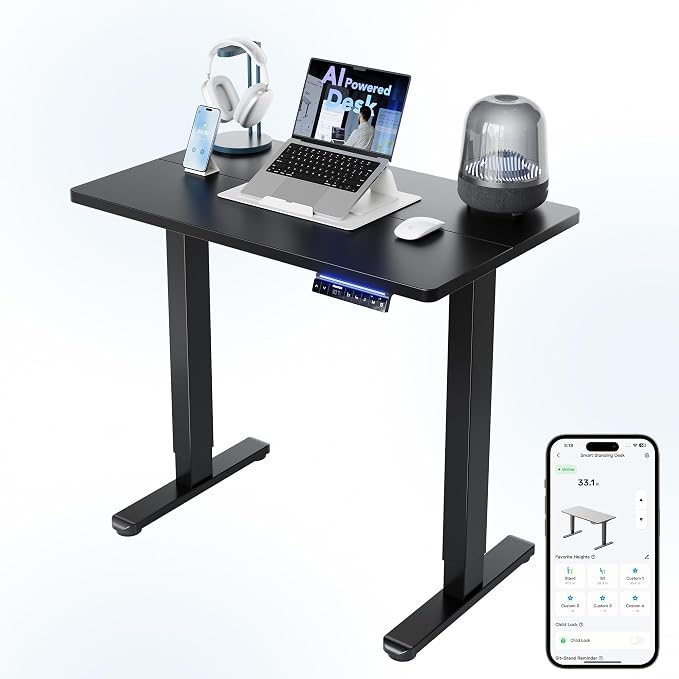 HUANUO AI-Powered Electric Standing Desk