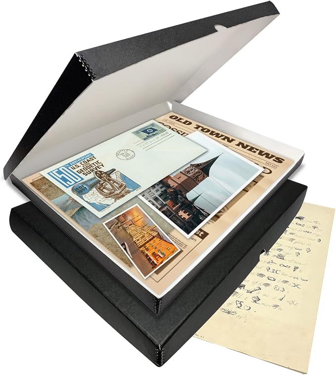 Lineco Folio Storage Box, Clamshell Design — view 8