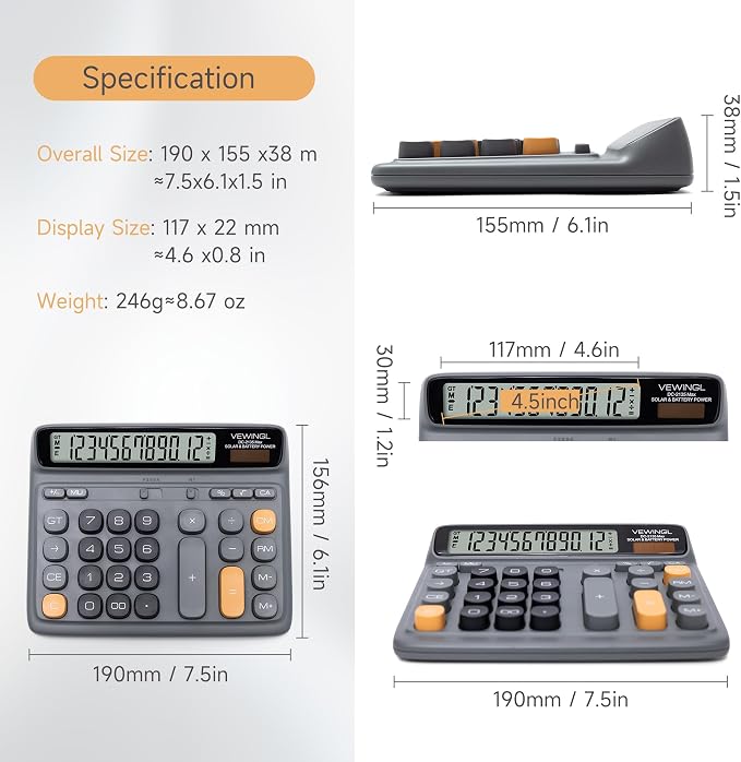 VEWINGL Desktop Calculator — view 5
