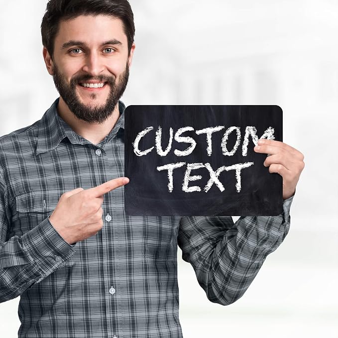 Custom Sign, Custom Street Sign, 11 Font Colors, 13 Font Styles, 4 Hole Options — view 2