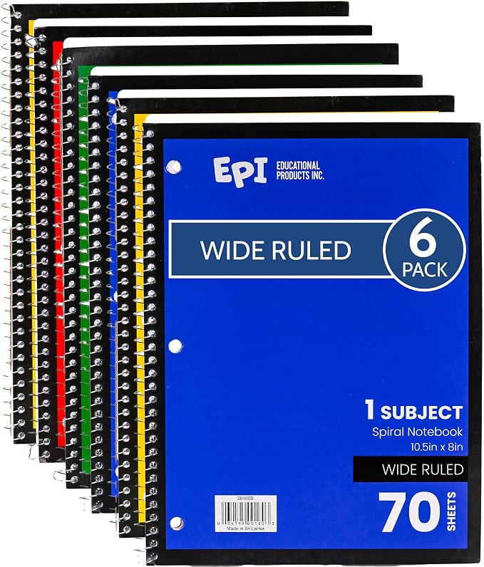 EPI Spiral Notebook | Wide