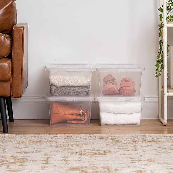 IRIS USA 12-Pack Storage Bins — view 5