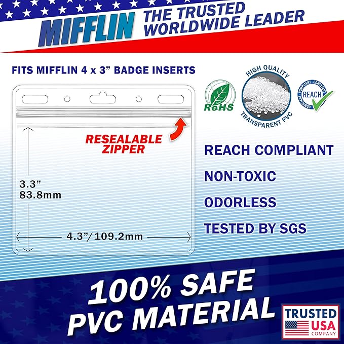 Mifflin-USA Horizontal Card Protector — view 4