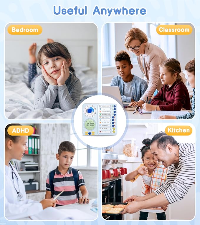 3-in-1 Visual Timer Task Timer — view 7