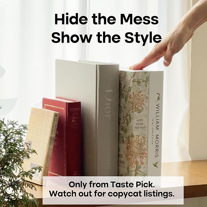 Book Shape Decorative Cable Management Box — view 2