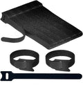 130 PCS 6 Inch Reusable Cable Ties Adjustable Cord Straps, Hook & Loop Wire