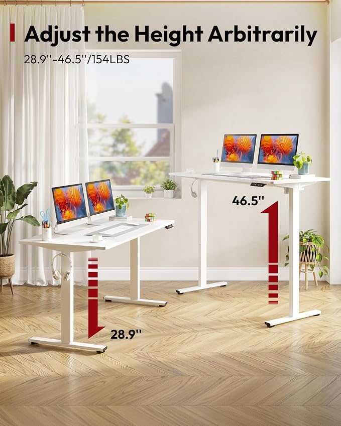 SANODESK Electric Standing Desk 79 x 32 Inches Height Adjustable Stand Up — view 8