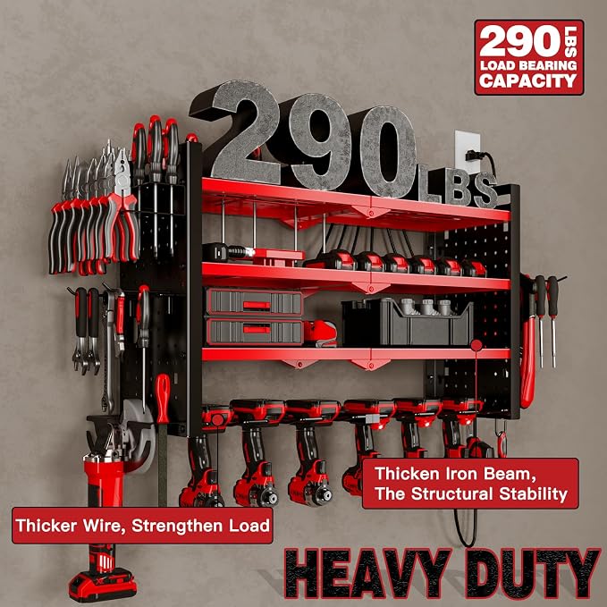 NattyDot Power Tool Organizer Wall Mount — view 5