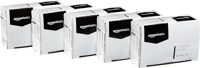 Amazon Basics No. 1 Paper Clips