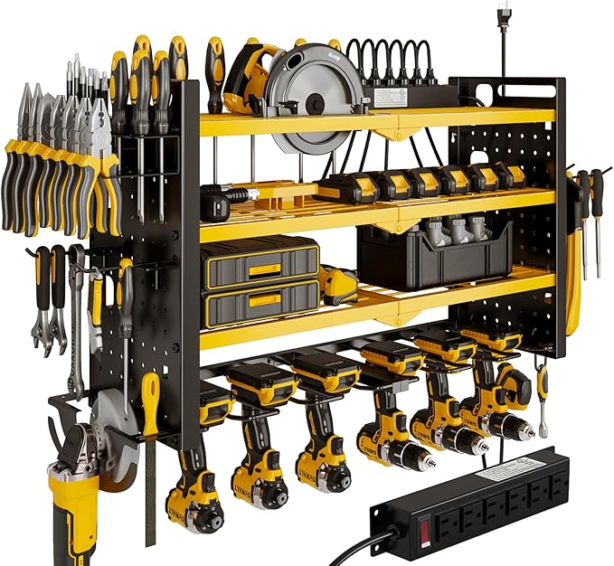 NattyDot Power Tool Organizer Wall Mount