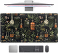 Black Aesthetics Desk Mat Mouse Pad Large Gaming Mouse Pad Desk Pad Mousepad