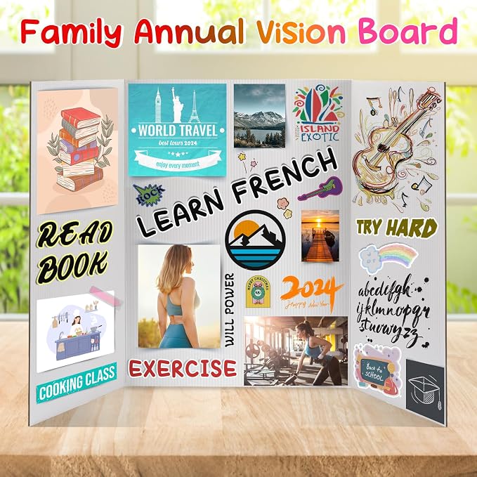 8 PCS Trifold Poster Board — view 6