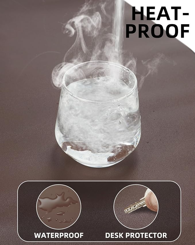 PU Leather Desk Pad Protector — view 4