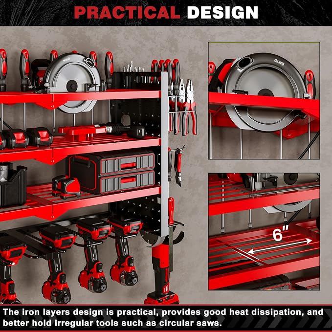 NattyDot Power Tool Organizer Wall Mount — view 6