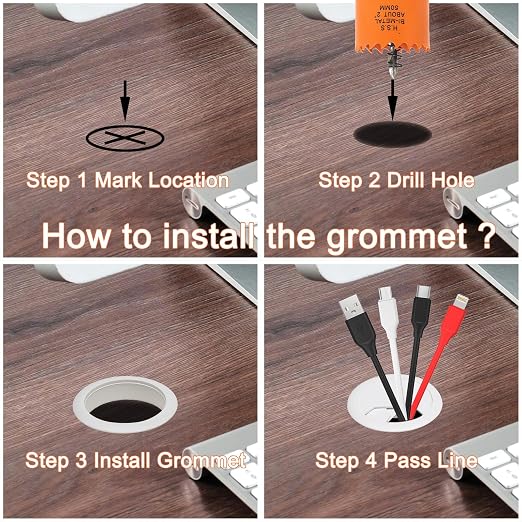 VIKITON Desk Grommet 2 inch — view 4