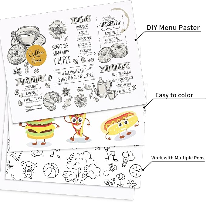 8.5'' x 11'' White Cardstock - 92lb Double-sided Cover Card Stock Heavyweight — view 3