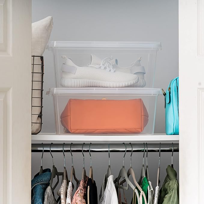 IRIS USA 12-Pack Storage Bins — view 3