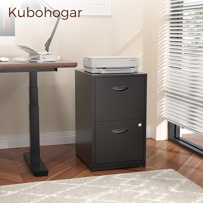 Kubohogar 2 Drawer File Cabinet — view 4