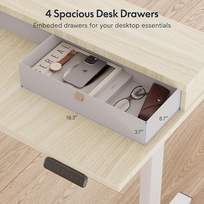 FLEXISPOT 63" L Shaped Standing Desk — view 5