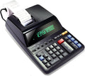 Sharp 12-Digit Print Calculator Desktop Size Adding Machine, Large Easy-to-Read