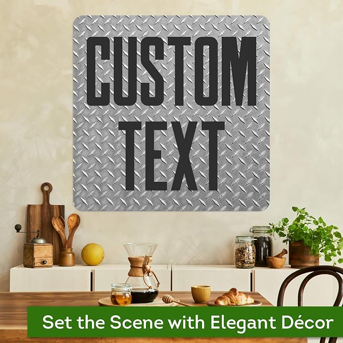 Custom Sign, Custom Street Sign, 11 Font Colors, 13 Font Styles, 4 Hole Options — view 4