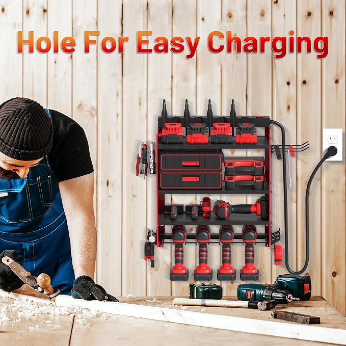 Power Tool Organizer Wall Mount — view 7