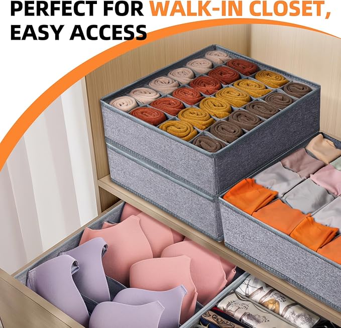 Criusia 6 Pack Large Drawer Organizer — view 6