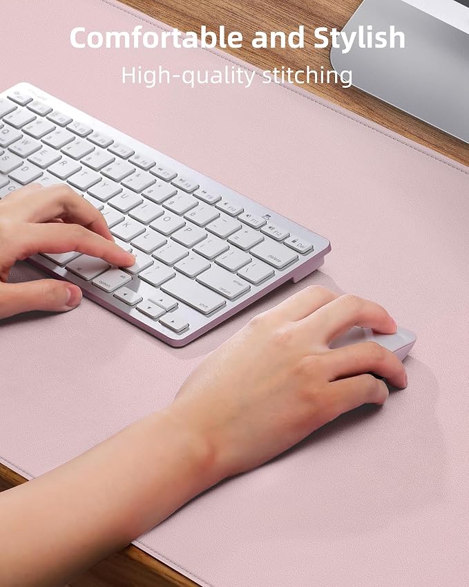 PU Leather Desk Mat Protector — view 3